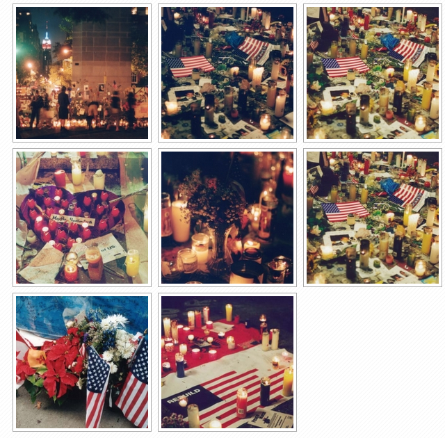 9/11/2001 Memorials in NYC